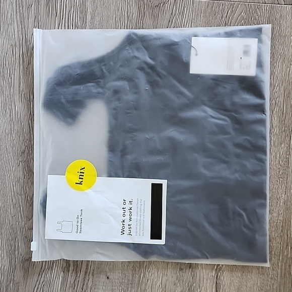Knix Seamless Tank Top Black Size Small - Picture 3 of 7